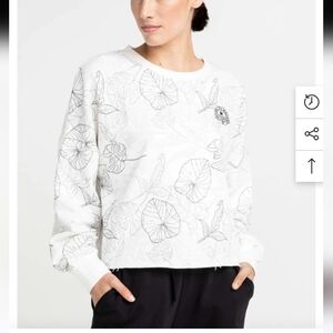 Au Coton XXL White Sweatshirt